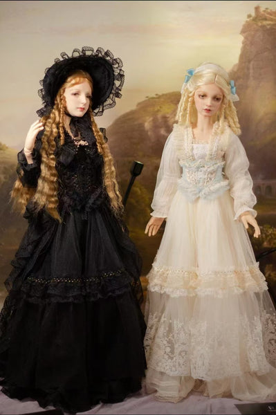 OOAK Handwork 'Liv' 1/3 BJD fullset styling - Exhibit doll 2024