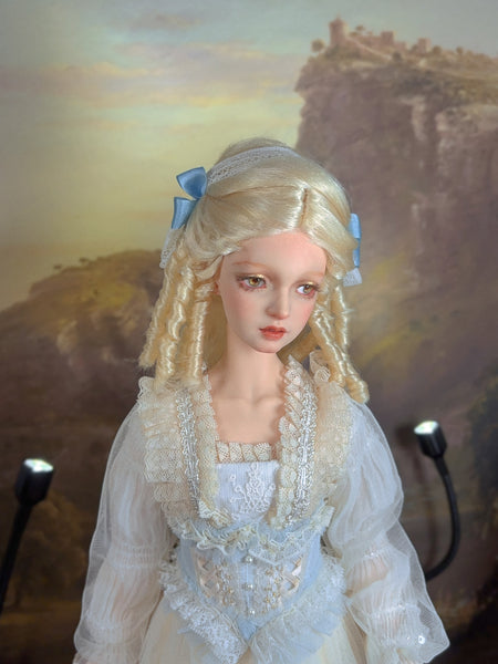 OOAK Handwork 'Liv' 1/3 BJD fullset styling - Exhibit doll 2024