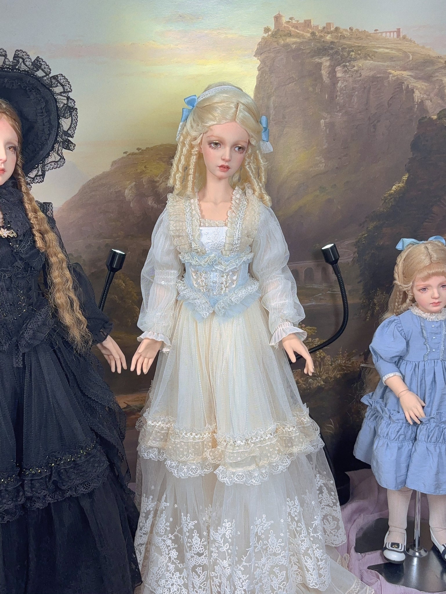 OOAK Handwork 'Liv' 1/3 BJD fullset styling - Exhibit doll 2024