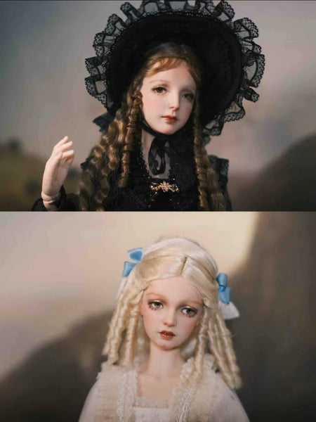 OOAK Handwork 'Liv' 1/3 BJD fullset styling - Exhibit doll 2024
