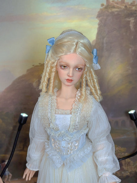 OOAK Handwork 'Liv' 1/3 BJD fullset styling - Exhibit doll 2024
