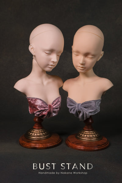 1/3 Female Bust Stand (Wooden base)