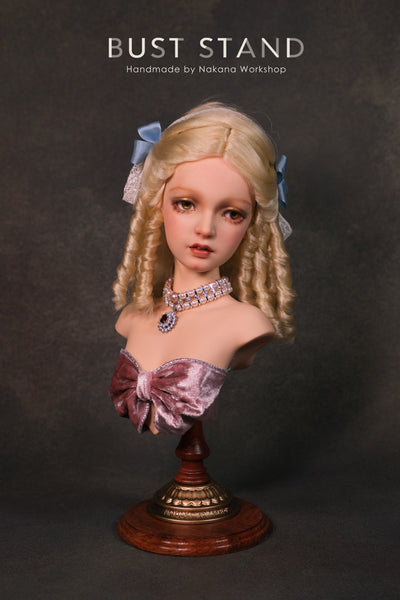 1/3 Female Bust Stand (Wooden base)
