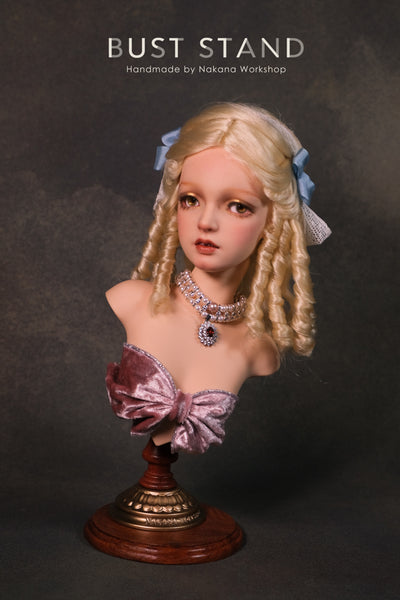 1/3 Female Bust Stand (Wooden base)