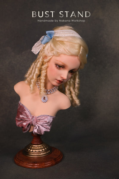 1/3 Female Bust Stand (Wooden base)