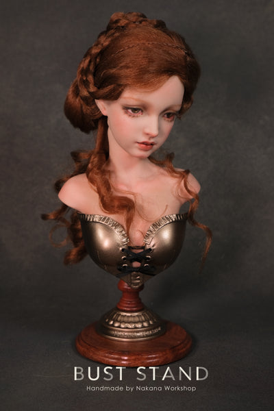 1/3 Female Bust Stand (Wooden base)