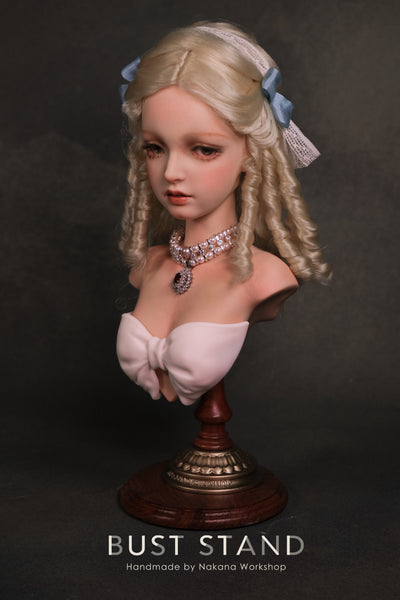 1/3 Female Bust Stand (Wooden base)