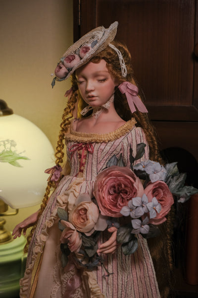 [Porcelain Handwork] 'Liv' 1/4 Porcelain Doll-Complete styling