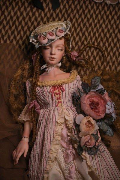 [Porcelain Handwork] 'Liv' 1/4 Porcelain Doll-Complete styling