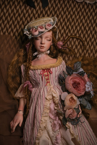 [Porcelain Handwork] 'Liv' 1/4 Porcelain Doll-Complete styling