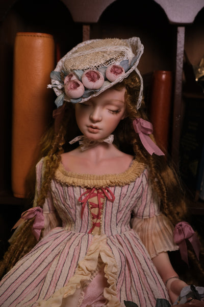 [Porcelain Handwork] 'Liv' 1/4 Porcelain Doll-Complete styling