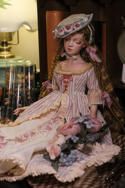 [Porcelain Handwork] 'Liv' 1/4 Porcelain Doll-Complete styling