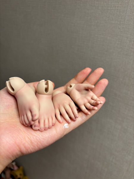 OOAK Handwork 'Rati-Twin sisters' 1/4 BJD fullset styling