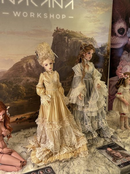 OOAK Handwork 'Yvonne-Rococo Queen' 1/3 BJD fullset styling