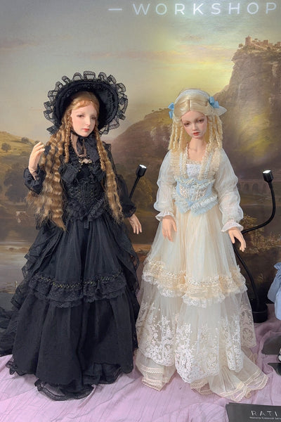 OOAK Handwork 'Liv' 1/3 BJD fullset styling - Exhibit doll 2024