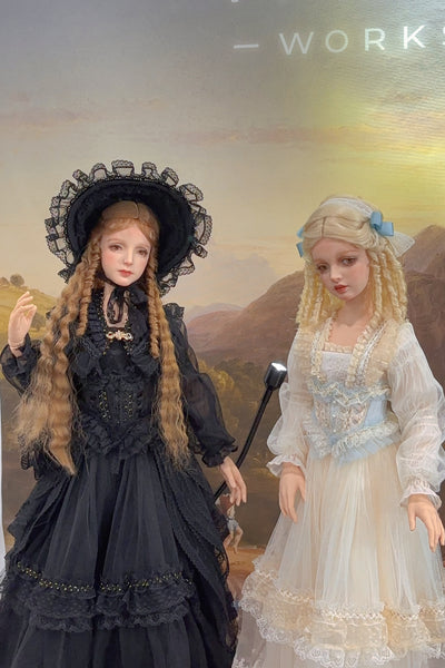 OOAK Handwork 'Liv' 1/3 BJD fullset styling - Exhibit doll 2024