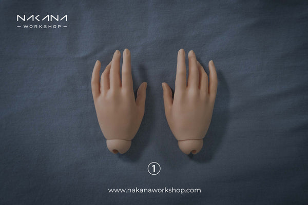 1/3 Female Hands (With magnet joints)