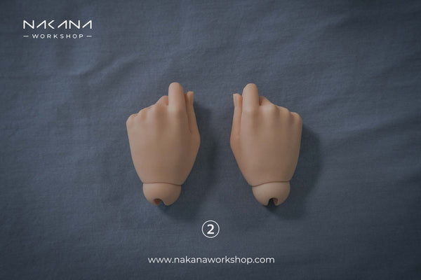 1/3 Female Hands (With magnet joints)