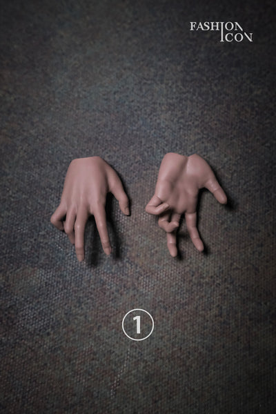 1/4 Female hands for fashion series dolls