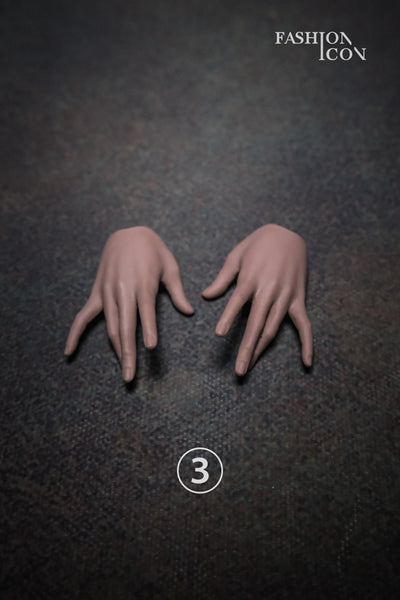 1/4 Female hands for fashion series dolls