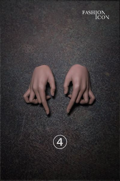 1/4 Female hands for fashion series dolls