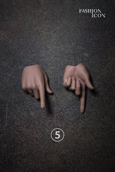 1/4 Female hands for fashion series dolls